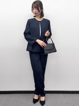 「Flolia（フロリア）のアイテム」を使った、GIRLさん（レディース・165cm）の春コーディネート