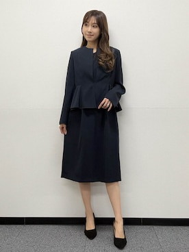 「Flolia（フロリア）のアイテム」を使った、GIRLさん（レディース・165cm）の冬コーディネート