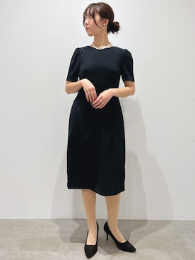 「アイテム（スーツセット）」を使った、GIRLさん（レディース・158cm）の冬コーディネート