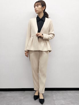 「Flolia（フロリア）のアイテム」を使った、GIRLさん（レディース・160cm）の冬コーディネート