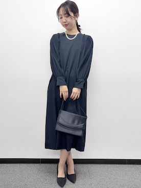 「Flolia（フロリア）のアイテム」を使った、GIRLさん（レディース・158cm）の冬コーディネート