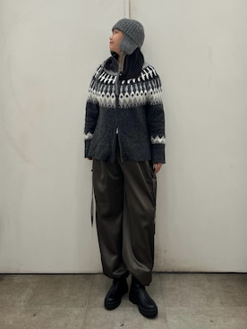 ririkaさん（レディース・160cm）の冬コーディネート