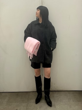 ririkaさん（レディース・160cm）の冬コーディネート