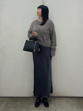 ririkaさん(レディース・160cm)の冬コーディネート