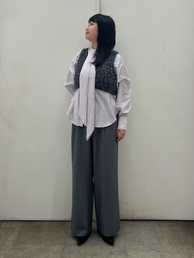 ririkaさん（レディース・160cm）の冬コーディネート