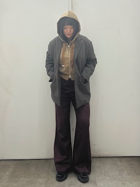 ririkaさん（レディース・160cm）の冬コーディネート