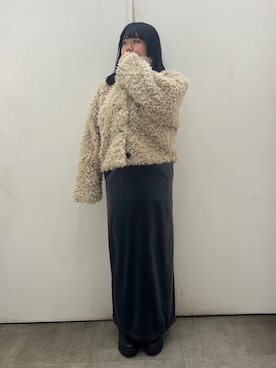 「SENSEOFPLACE」｜「アイテム（ブルゾン）」を使った、ririkaさん（レディース・160cm）の秋コーディネート