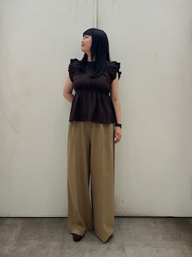 ririkaさん（レディース・160cm）の春コーディネート