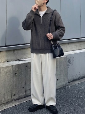 しゅーまいさん(メンズ・165cm)の春コーディネート