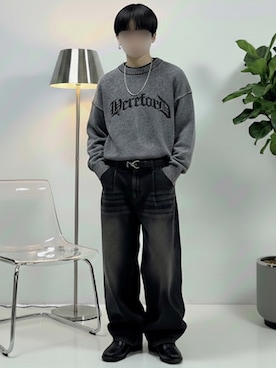 しゅーまいさん（メンズ・165cm）の冬コーディネート