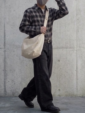 しゅーまいさん（メンズ・165cm）の春コーディネート