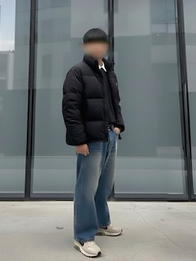 「アイテム（ダウンジャケット/コート）」を使った、しゅーまいさん（メンズ・165cm・10代）の冬コーディネート