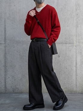 「WEGO（ウィゴー）のアイテム（バッグ）」を使った、しゅーまいさん（メンズ・165cm）の春コーディネート