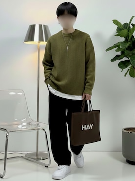 しゅーまいさん（メンズ・165cm）の冬コーディネート