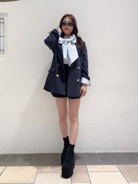 arisa.さん（レディース・152cm）の夏コーディネート