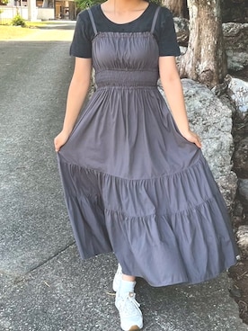 「PAGEBOY（ページボーイ）のアイテム」を使った、kumi.さん（レディース・165cm）の春コーディネート