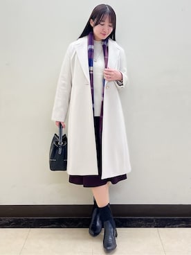 mikikoさん(レディース・160cm)の冬コーディネート