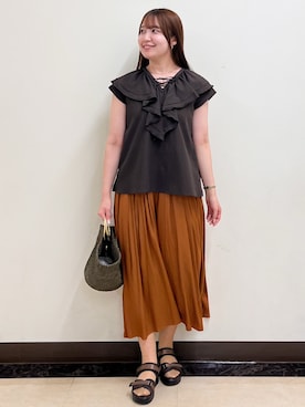 mikikoさん（レディース・160cm）の夏コーディネート