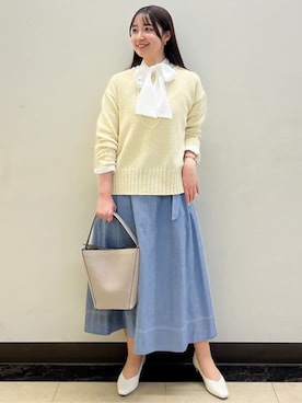 mikikoさん（レディース・160cm）の春コーディネート