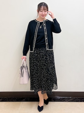 「Reflect（リフレクト）のアイテム」を使った、mikikoさん（レディース・160cm）の秋コーディネート