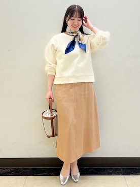 「Reflect（リフレクト）のアイテム（シューズ）」を使った、mikikoさん（レディース・160cm）の春コーディネート