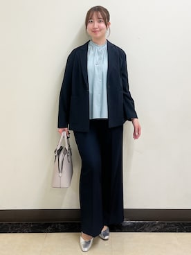 「Reflect（リフレクト）のアイテム」を使った、mikikoさん（レディース・160cm）の夏コーディネート