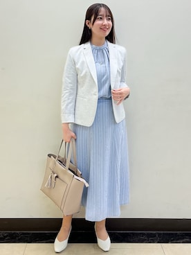 「Reflect（リフレクト）のアイテム（シューズ）」を使った、mikikoさん（レディース・160cm）の春コーディネート