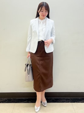 mikikoさん(レディース・160cm)の春コーディネート