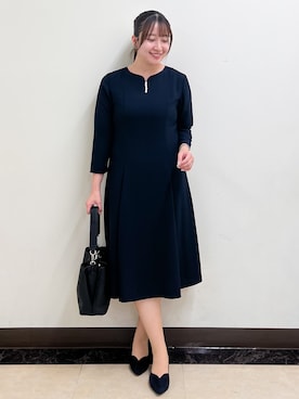 「Reflect（リフレクト）のアイテム」を使った、mikikoさん（レディース・160cm）の秋コーディネート
