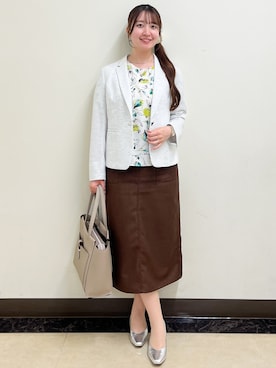 mikikoさん（レディース・160cm）の春コーディネート