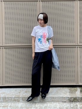 「KAIKO（カイコー）のアイテム」を使った、SAKIさん（レディース・165cm）の夏コーディネート