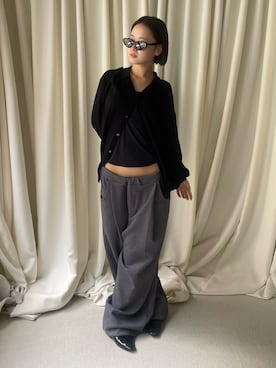 「KAIKO（カイコー）のアイテム」を使った、SAKIさん（レディース・165cm）の夏コーディネート
