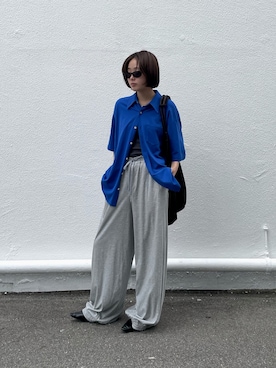 「KAIKO（カイコー）のアイテム」を使った、SAKIさん（レディース・165cm）の夏コーディネート