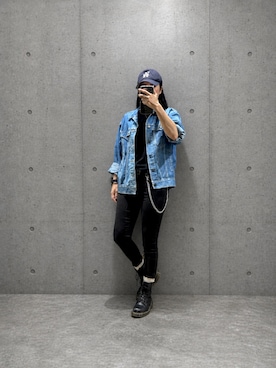 「GAP（ギャップ）のアイテム」を使った、tnvomatsuさん（レディース・163cm）の春コーディネート