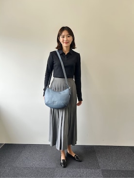 HIROFU本部スタッフさん（レディース・156cm）の秋コーディネート