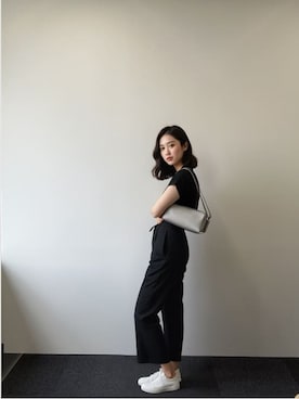 「HIROFU（ヒロフ）のアイテム」を使った、HIROFU本部スタッフさん（レディース・156cm）の秋コーディネート
