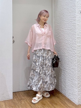 mhr01さん(レディース・158cm)の夏コーディネート