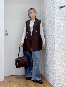mhr01さん（レディース・158cm）の秋コーディネート