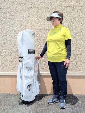 「アイテム（サンバイザー）」を使った、leok1110さん（レディース・156cm）の夏コーディネート