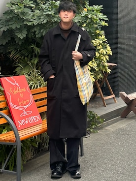 「Classical Origin（クラシカルオリジン）のアイテム」を使った、うさマルさん（メンズ・178cm）の冬コーディネート