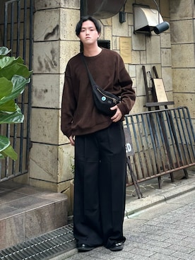 うさマルさん（メンズ・178cm）の春コーディネート