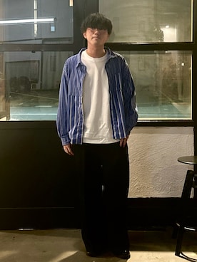 うさマルさん（メンズ・178cm）の春コーディネート