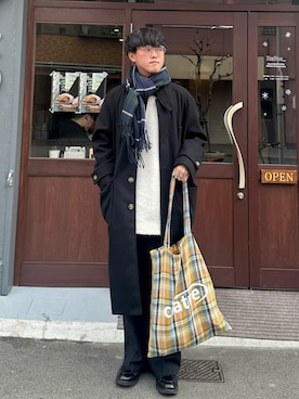 「Classical Origin（クラシカルオリジン）のアイテム」を使った、うさマルさん（メンズ・178cm）の冬コーディネート