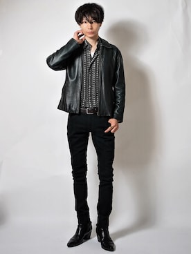 Tsuguya/KwonSayaさん(メンズ・176cm)の春コーディネート