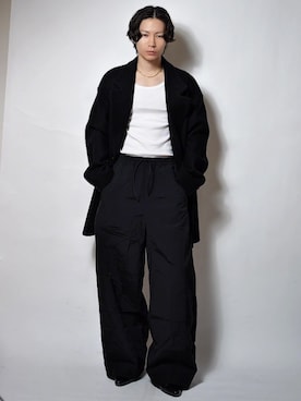 Tsuguya/KwonSayaさん（メンズ・175cm）の冬コーディネート