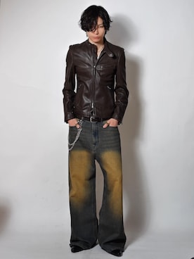 Tsuguya/KwonSayaさん（メンズ・176cm）の冬コーディネート