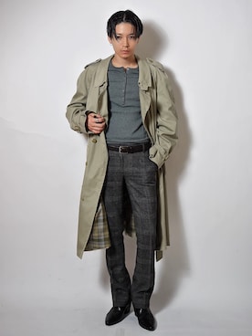 「アイテム（その他）」を使った、Tsuguya/KwonSayaさん（メンズ・175cm）の秋コーディネート