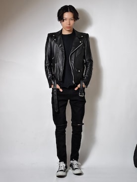 Tsuguya/KwonSayaさん(メンズ・175cm)の春コーディネート