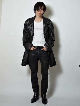 Tsuguya/KwonSayaさん（メンズ・176cm）の春コーディネート