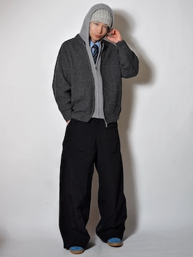 「COS（コス）のアイテム」を使った、Tsuguya/KwonSayaさん（メンズ・176cm）の冬コーディネート